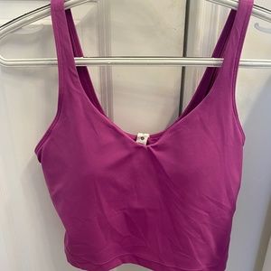 Lululemon Vivid Plum Align Tank size 6